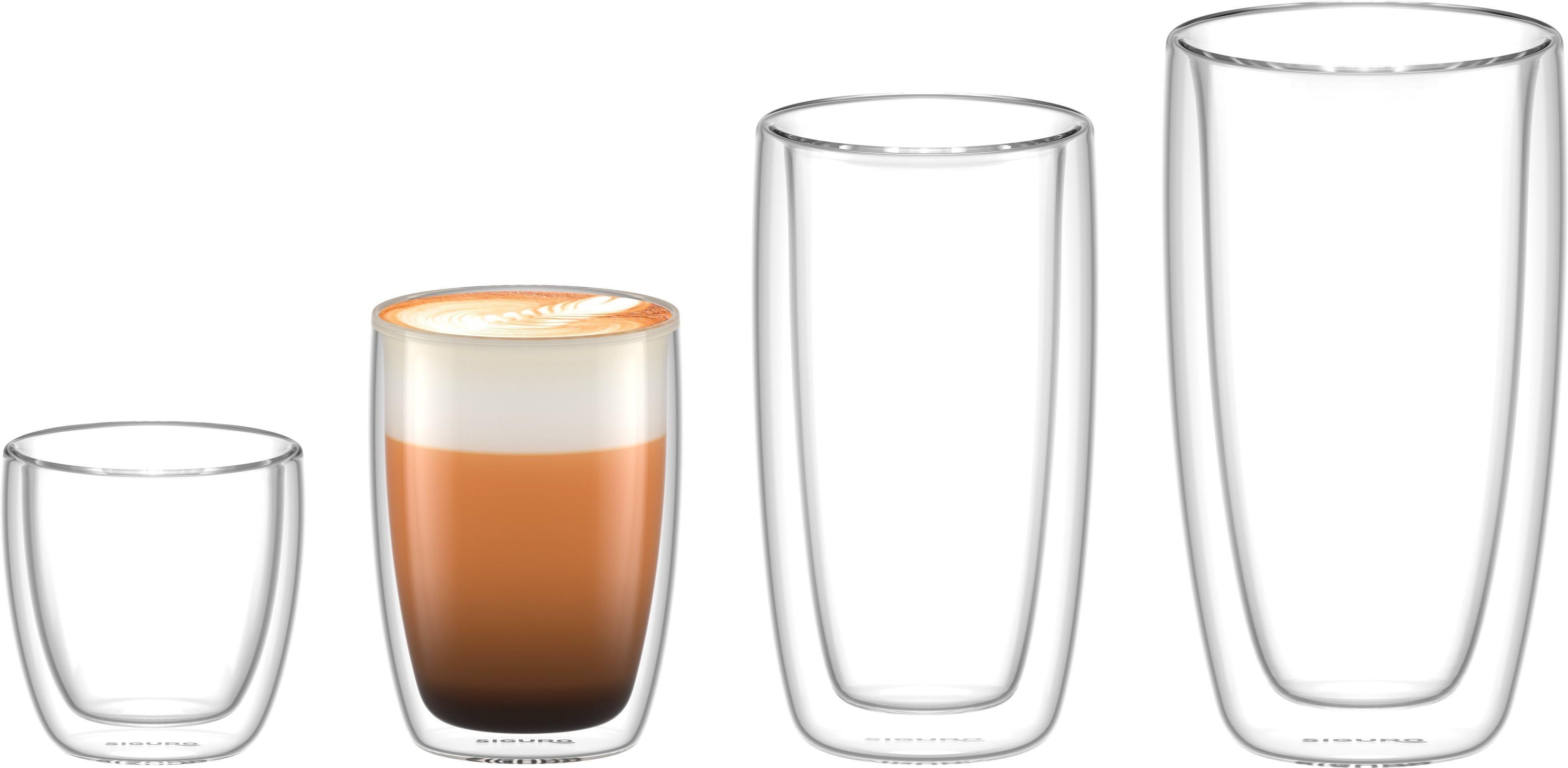 Siguro Cappuccino Thermosglas