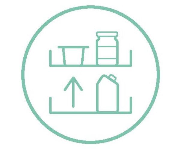 Malá lednice CANDY CHASD4385EBC