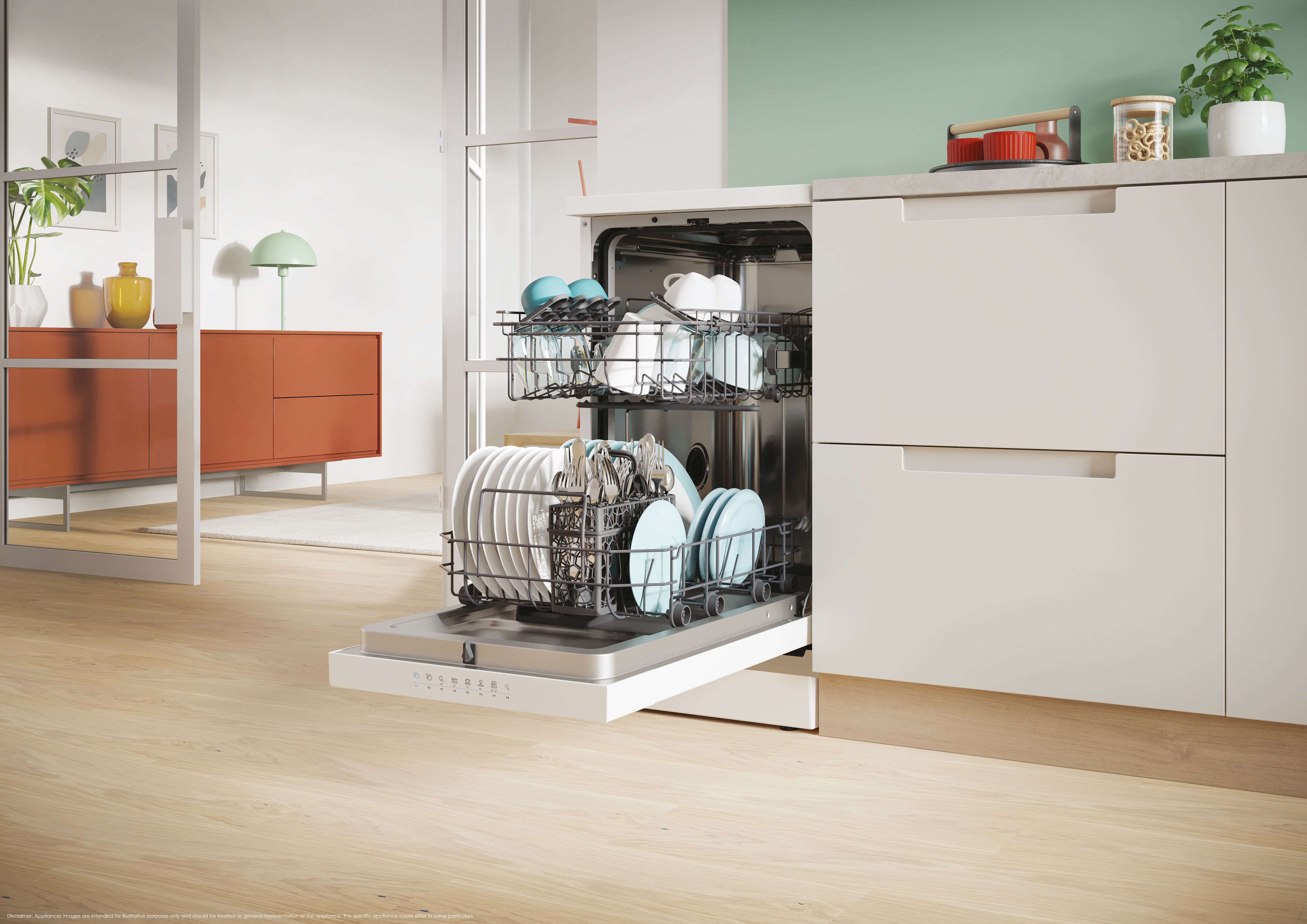 Myčka CANDY CF0C7SB0FW