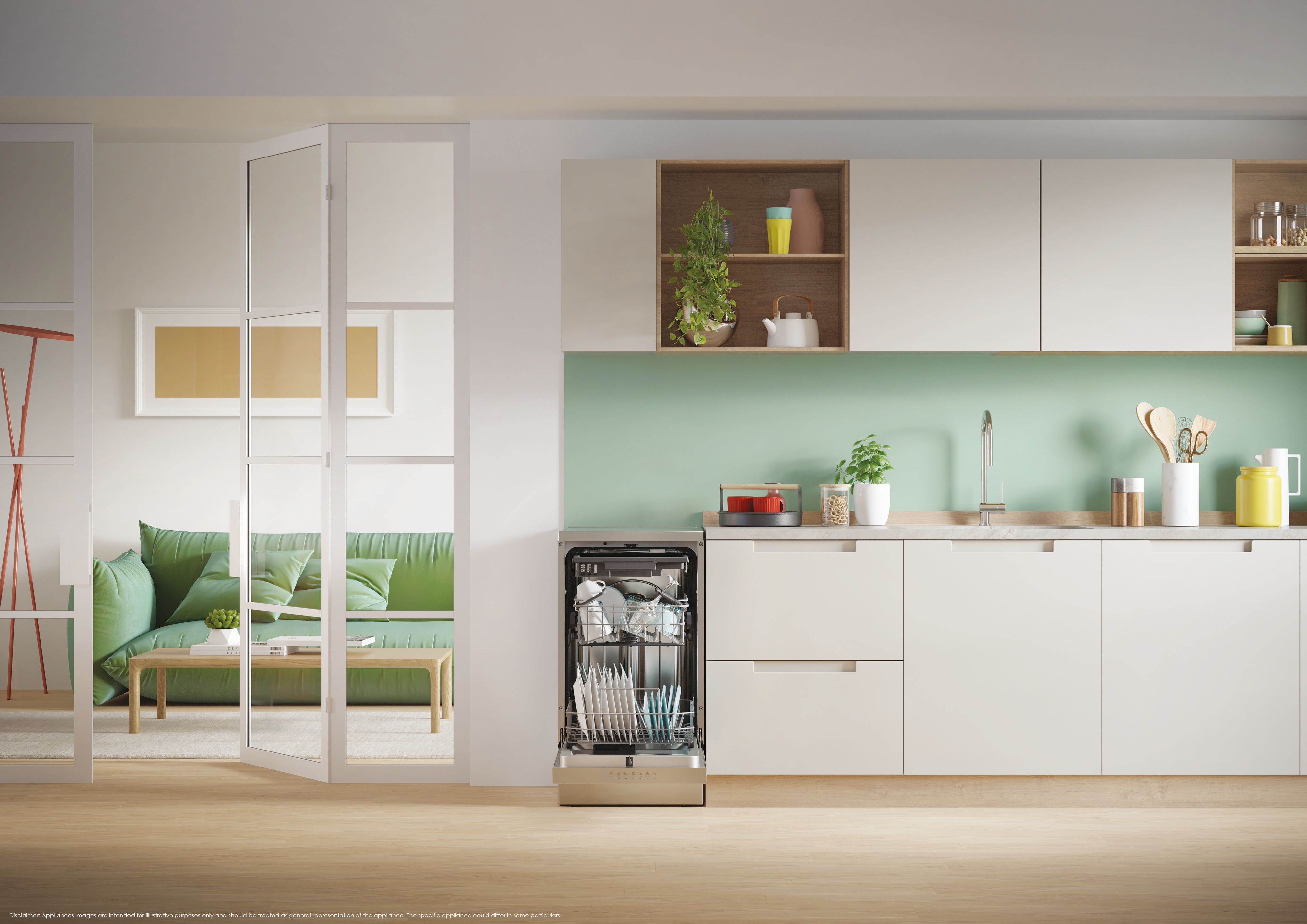 Myčka CANDY CF1C7SB1FX