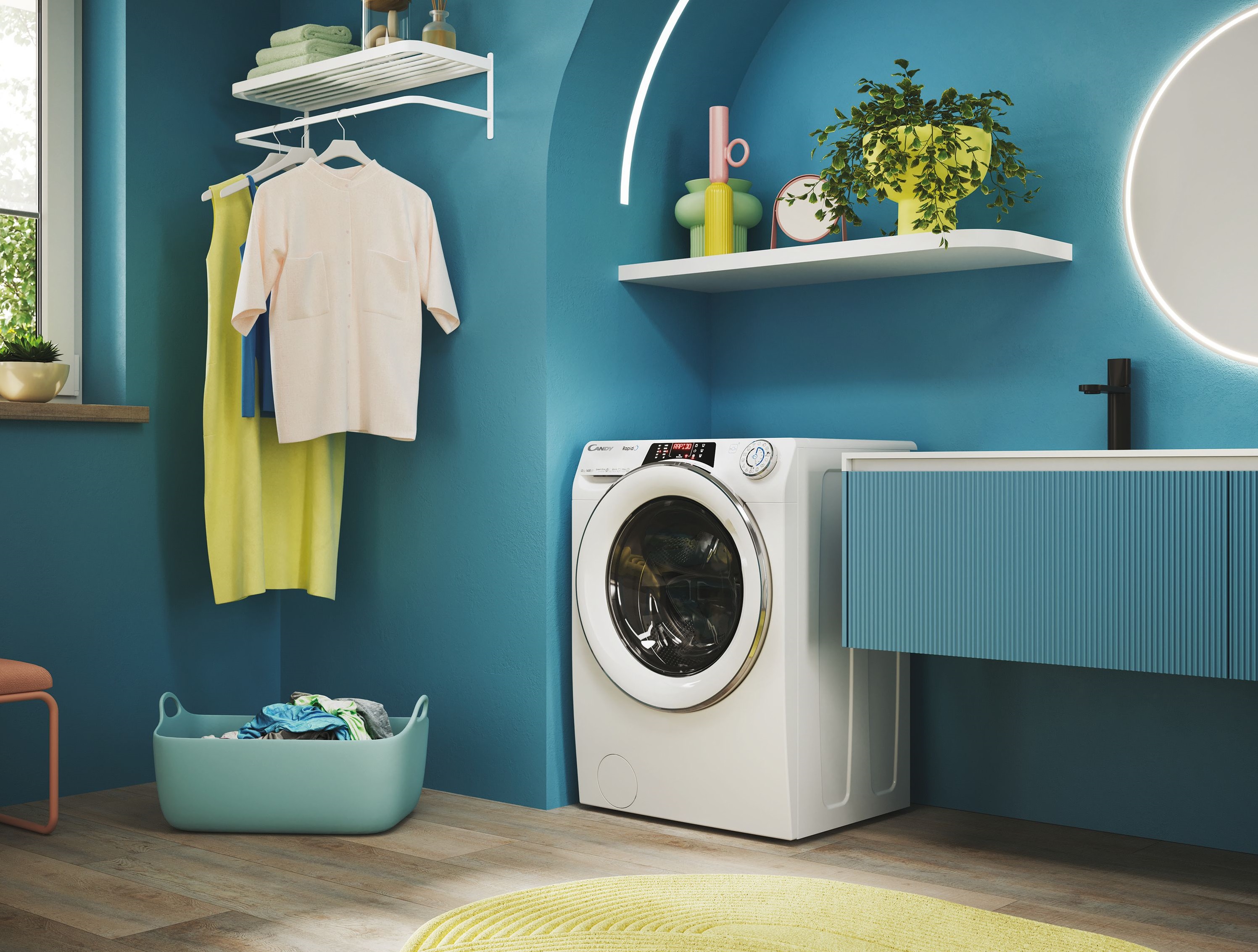Úzká pračka Candy RO4 274DWMS7/1-S