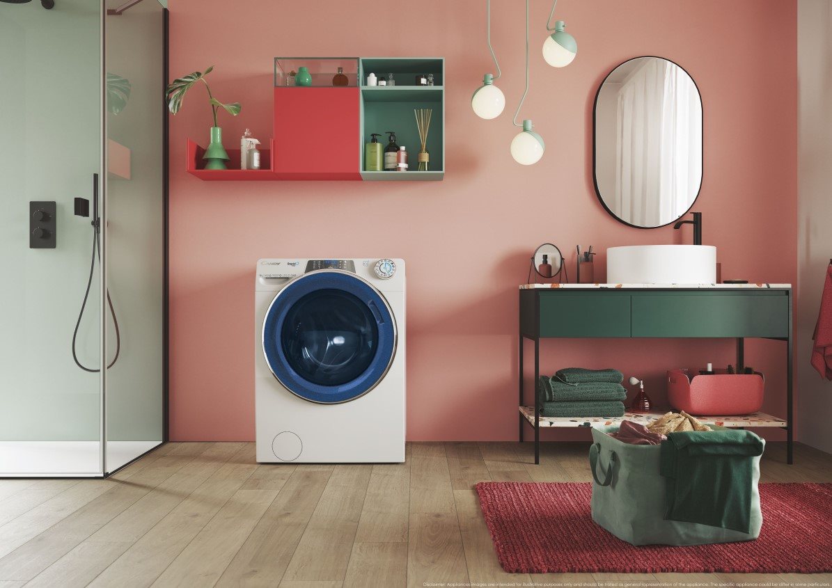 Úzká pračka CANDY RP4476BWMUC8/1-S