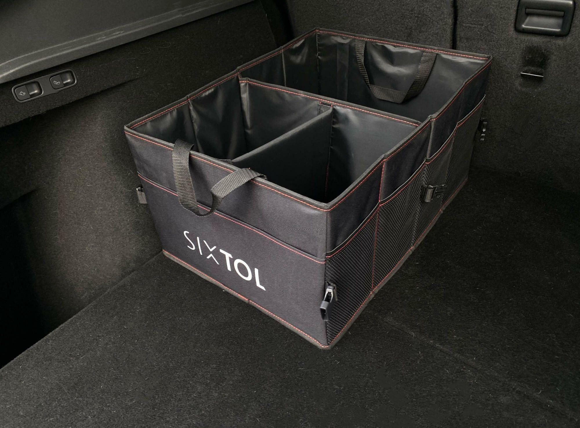 Sixtol Organizér do kufru auta Car Compact 14, 14 přihrádek, skládací