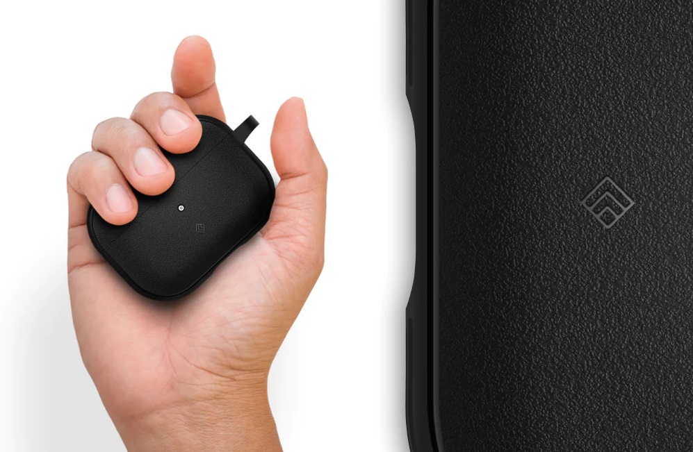 Spigen Caseology Vault Matte Black Kopfhörerhülle AirPods Pro (2. Generation)