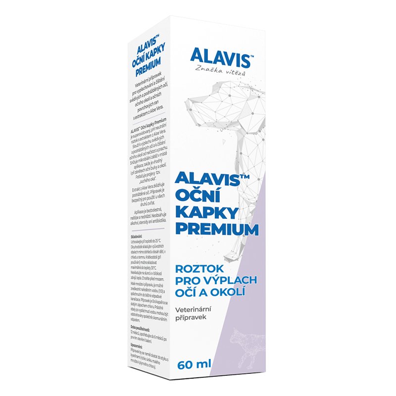 Oční kapky pro psy ALAVIS™ Premium 60 ml