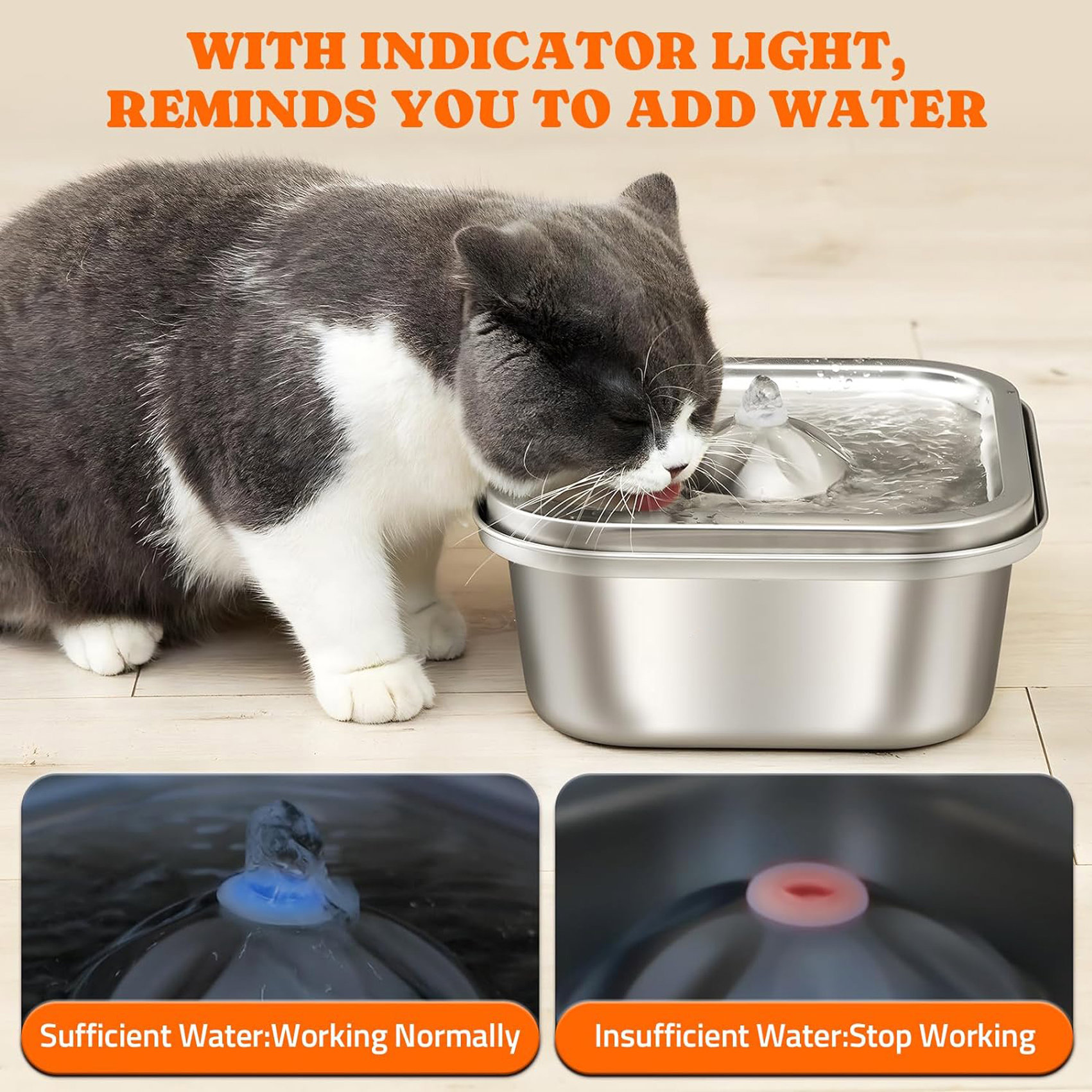 Fontána pre mačky Tikpaws Smart pet water fountain