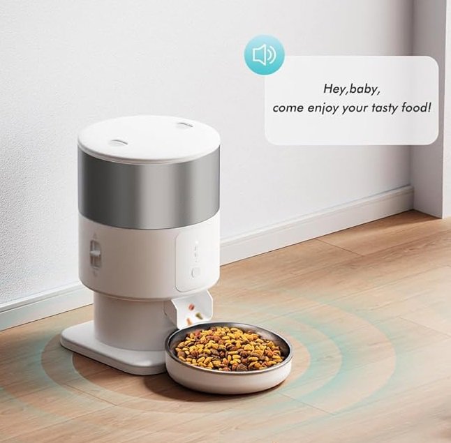 Dávkovač krmiva Tikpaws PF07 Automatický dávkovač krmiva s WiFi, zásobník 3000 ml