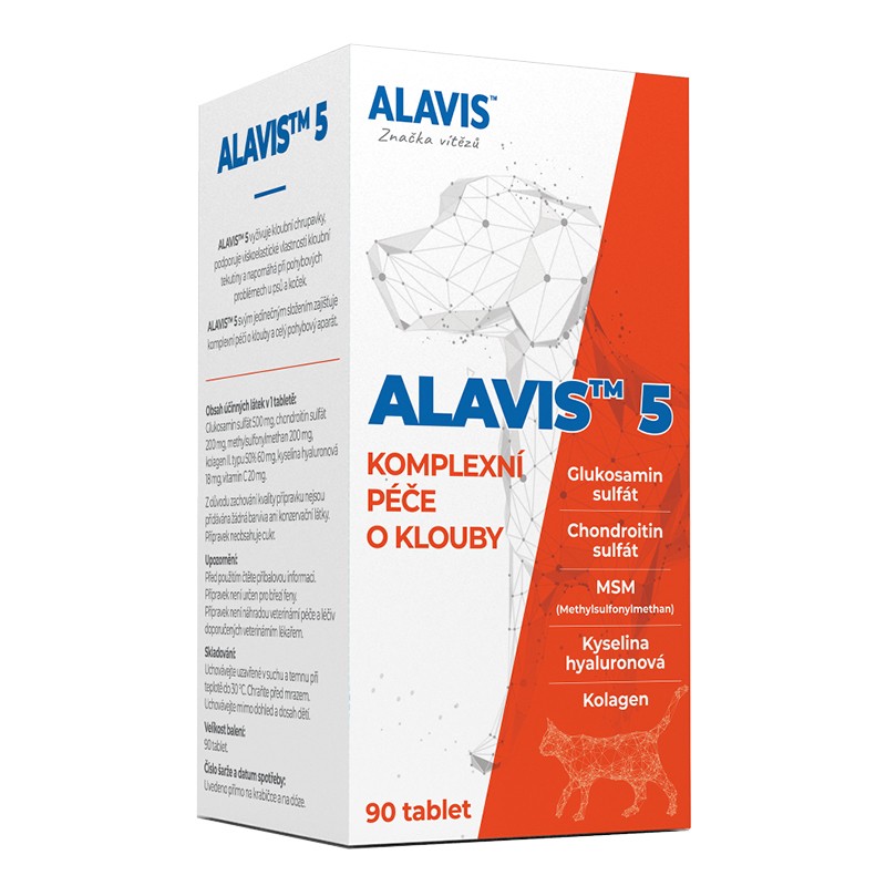 Kloubní výživa pro psy ALAVIS™ 5