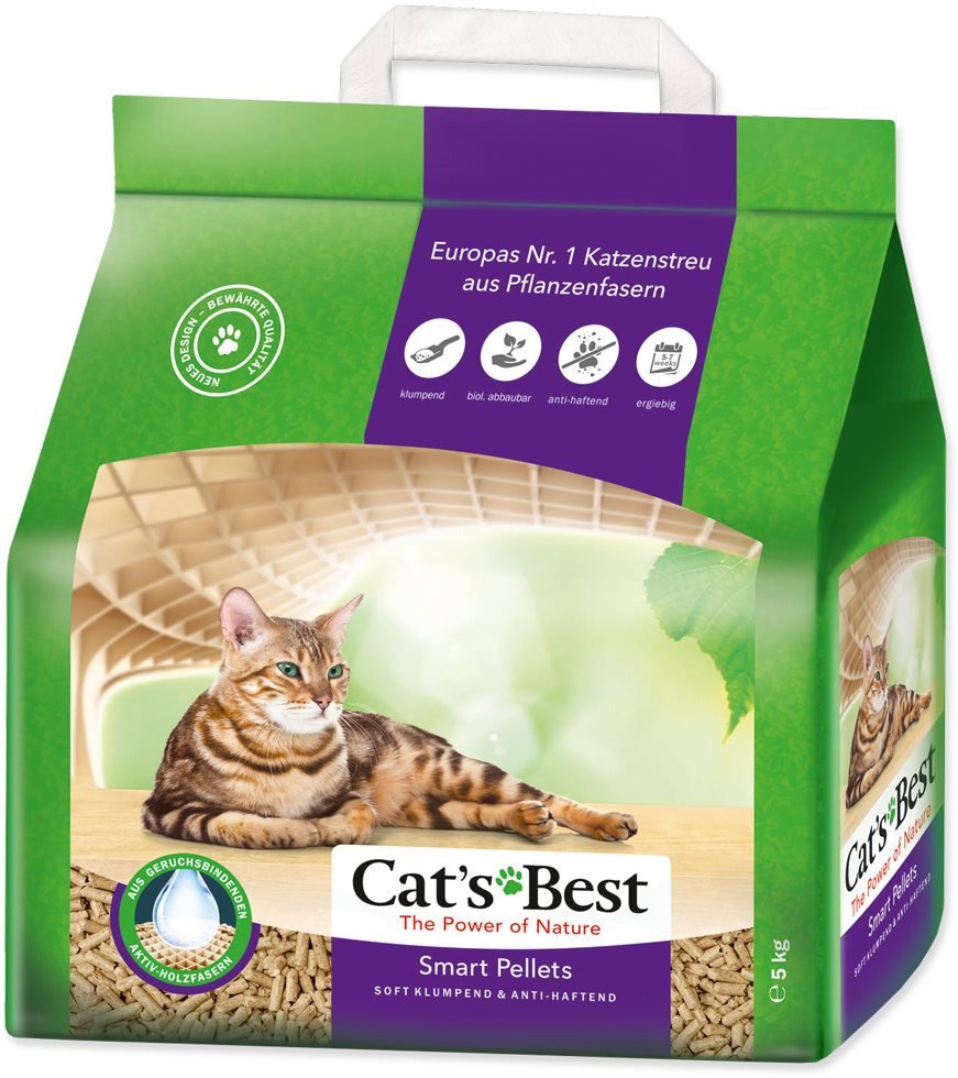 Stelivo pro kočky Cat's Best Smart Pellets