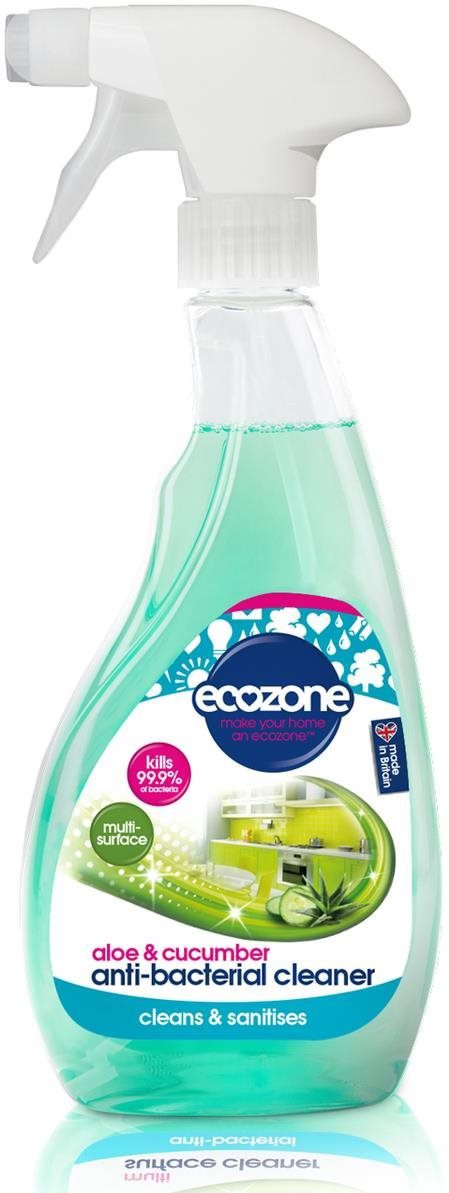 Eko čisticí prostředek ECOZONE antibakteriální úklidový sprej 3v1, 500 ml