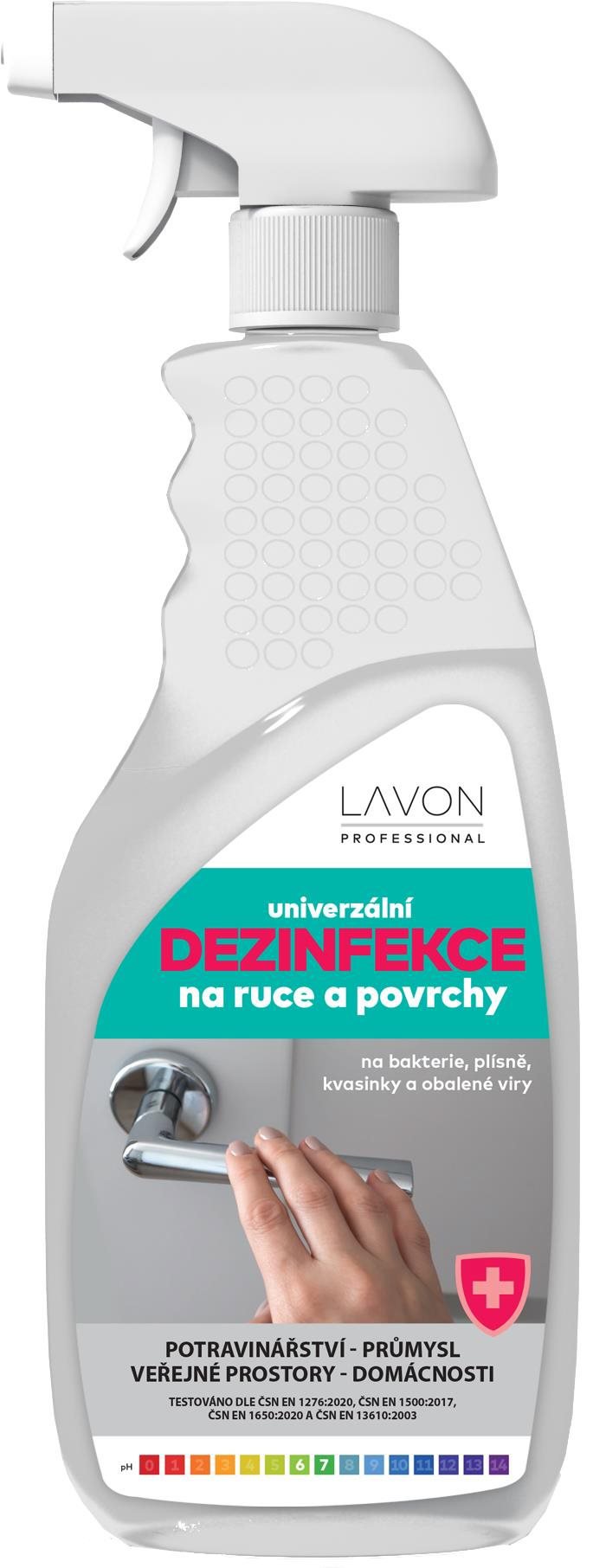 Dezinfekce LAVON Univerzální na ruce a povrchy