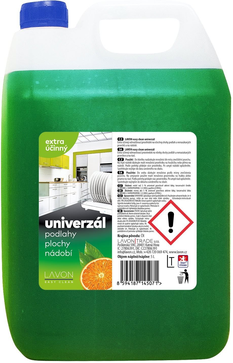 Čisticí prostředek LAVON Univerzál 5 l