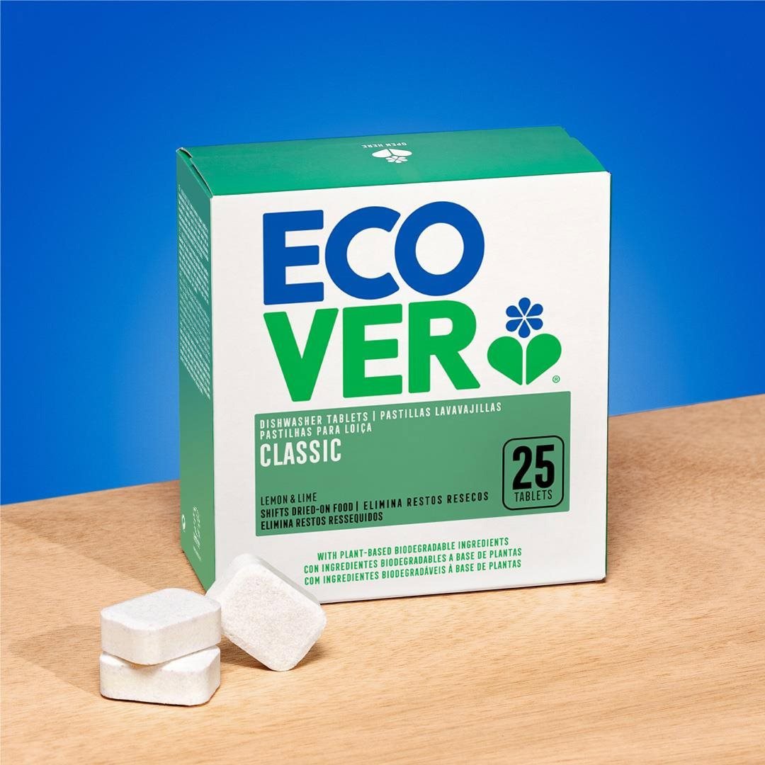 Eko tablety do myčky ECOVER Classic Lemon & Lime 25 ks