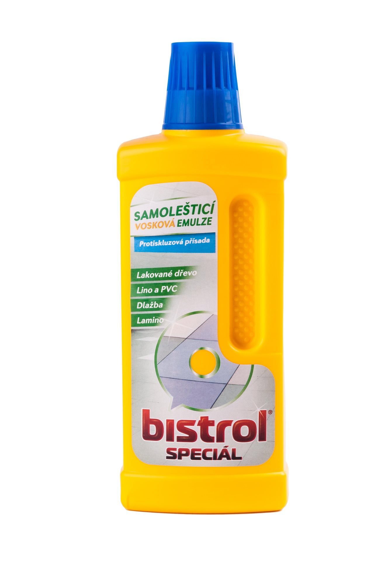 Čistič na podlahy BISTROL samolešticí vosková emulze speciál 500 ml