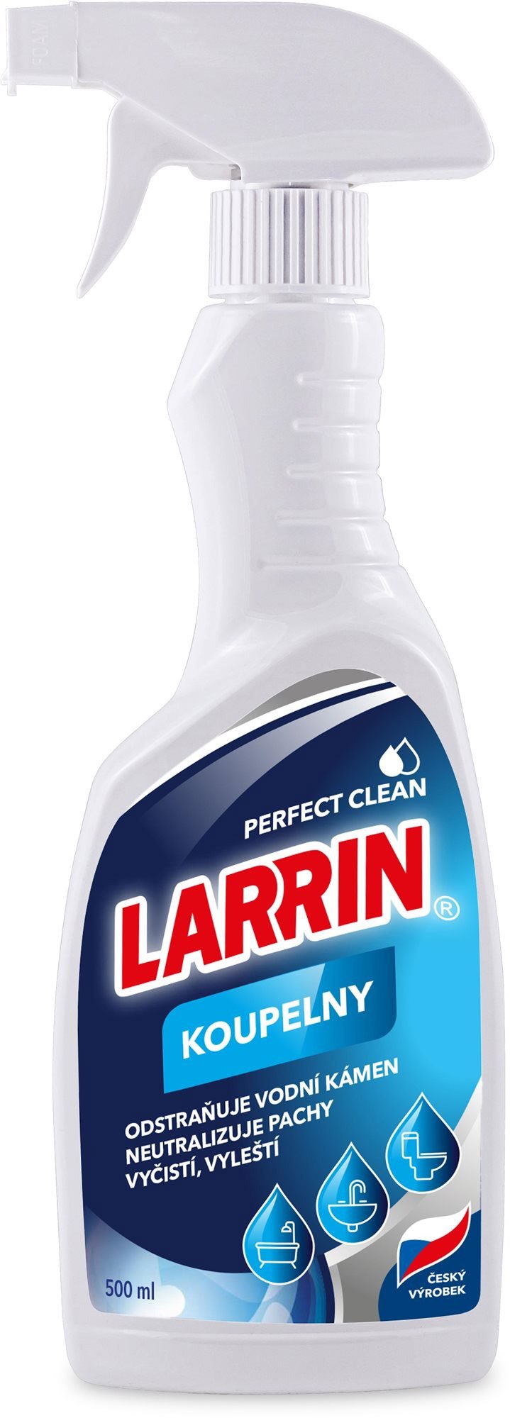 Čistič na koupelny LARRIN ve spreji 500 ml