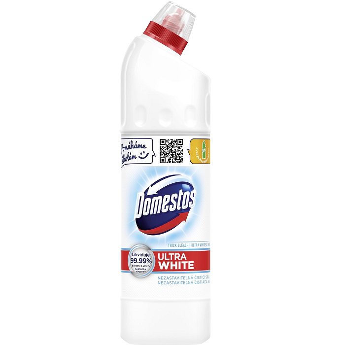 Dezinfekce DOMESTOS Ultra White - tekutý dezinfekční přípravek 750 ml