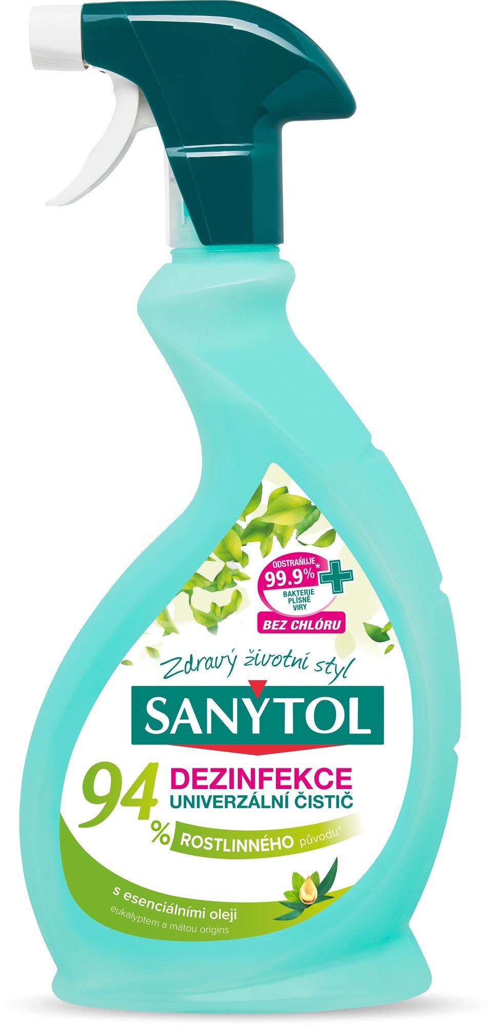 SANYTOL dezinfekce 94% rostlinného původu sprej 500 ml