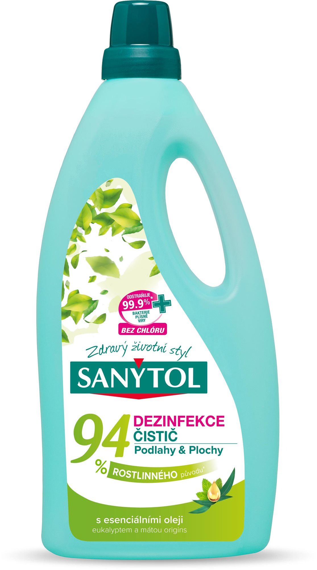SANYTOL dezinfekce 94% rostlinného původu podlahy a plochy 1 l