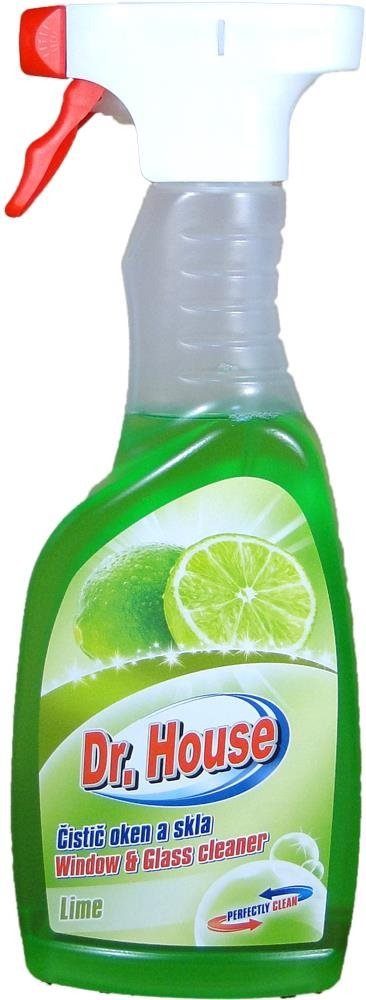 Window cleaner DR. HOUSE window cleaner with spray Lime 500 ml