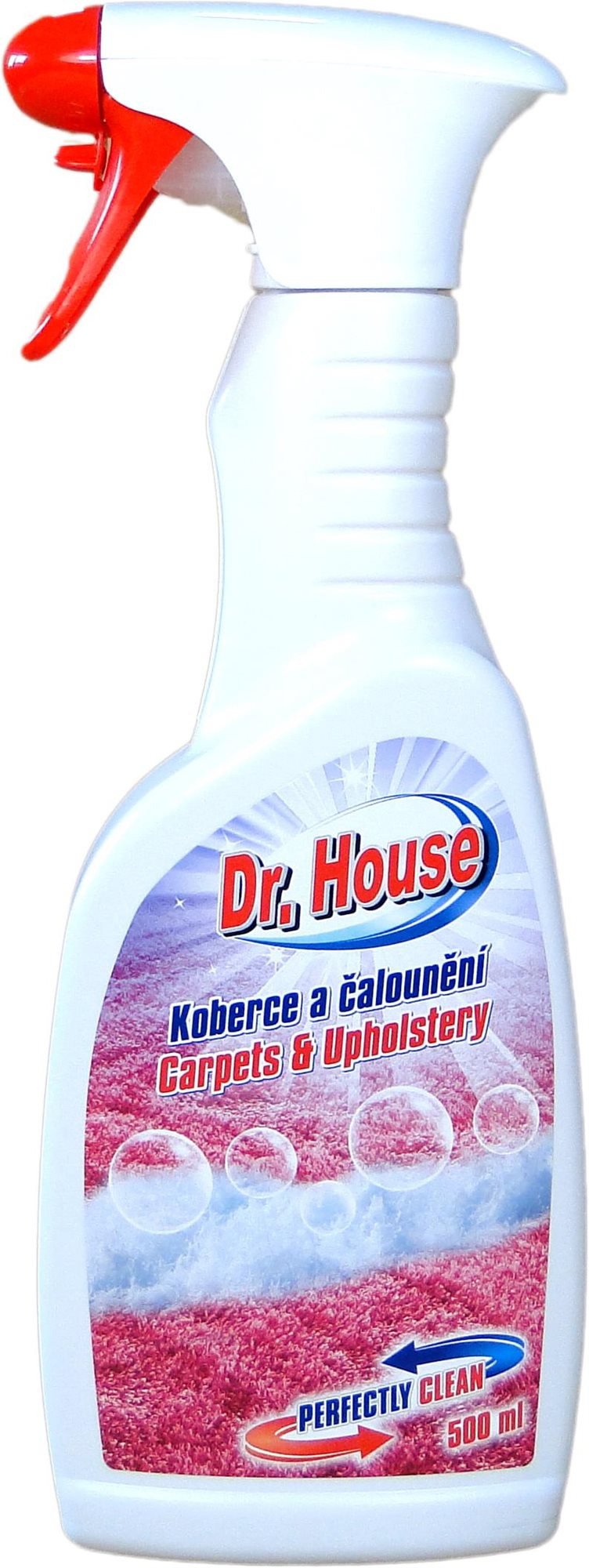 DR. HOUSE čistič na koberce a čalounění v rozprašovači 500 ml