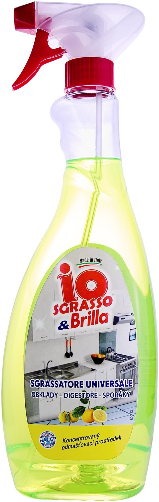 IO SGRASSO & BRILLA 750 ml odmašťovač