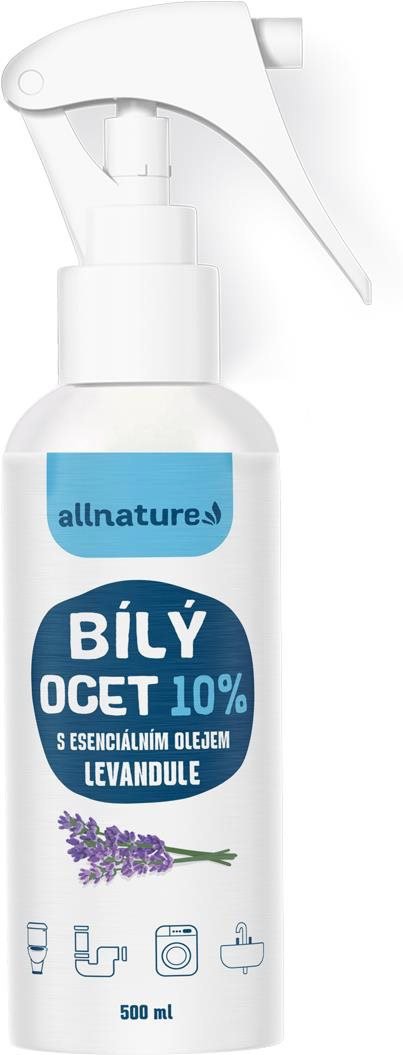 ALLNATURE White vinegar spray 10% with lavender scent 500 ml