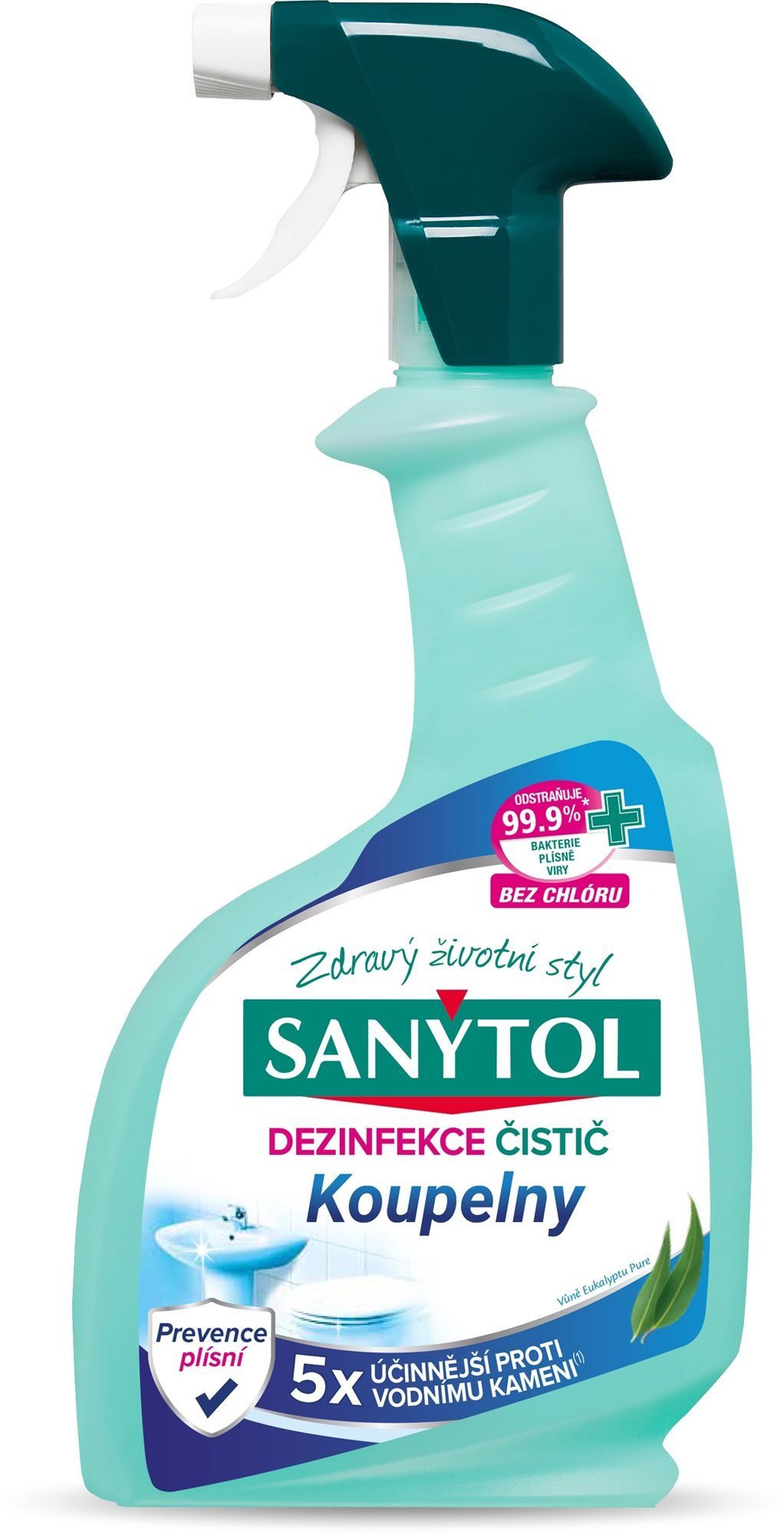 SANYTOL Dezinfekční čistič na koupelny 500 ml