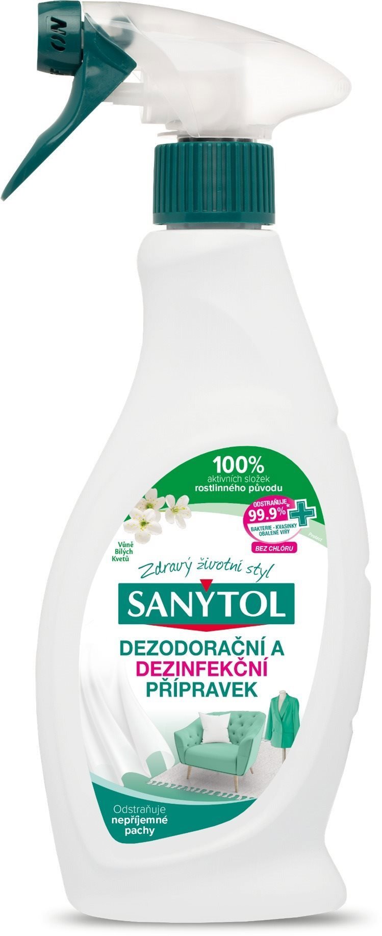 Dezodorační přípravek na tkaniny