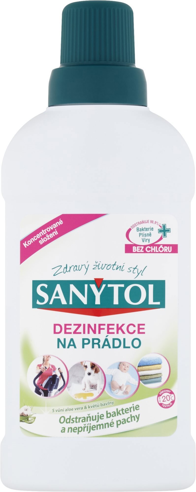 SANYTOL Dezinfekce na prádlo Aloe Vera 500 ml