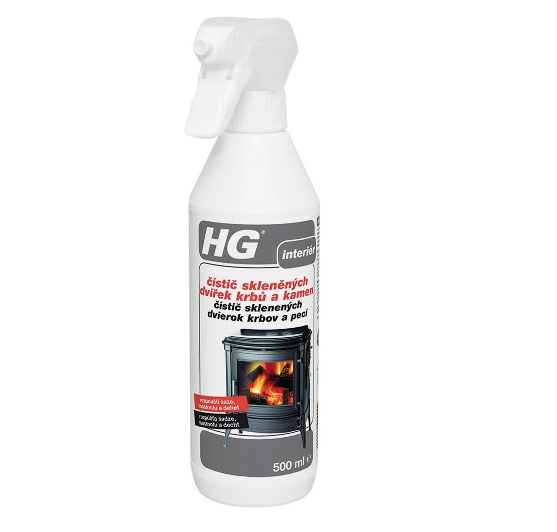 Čisticí prostředek HG krby, kamna + wc gel 500 ml