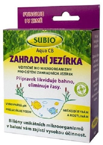 Eko čisticí prostředek SUBIO Zahradní jezírka 50 g