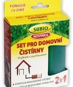 Eko čisticí prostředek SUBIO Set pro domovní čov 50 g + 80 ml
