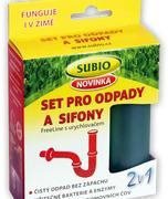 Eko čisticí prostředek SUBIO Set pro odpady a sifony