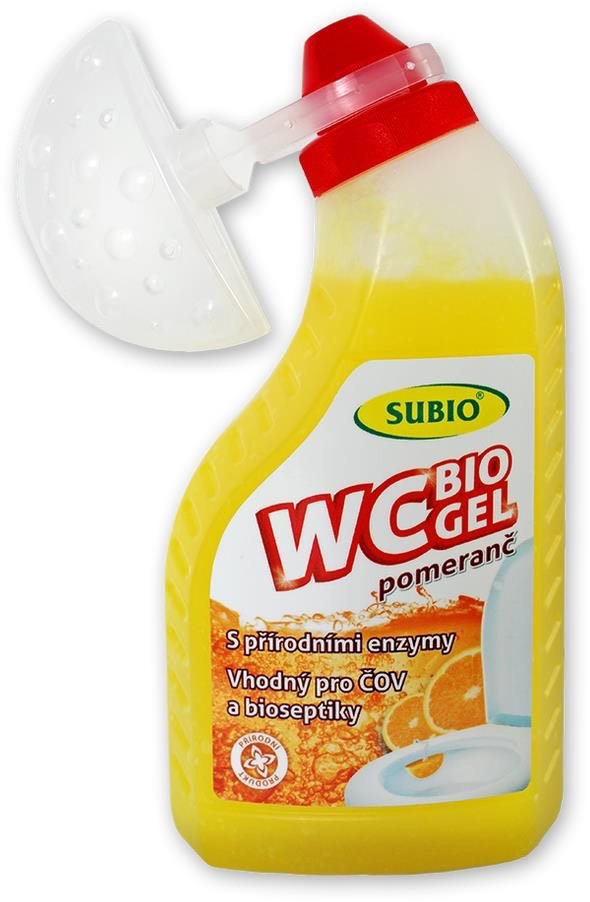 Eko wc gel SUBIO WC gel Pomeranč 500 ml