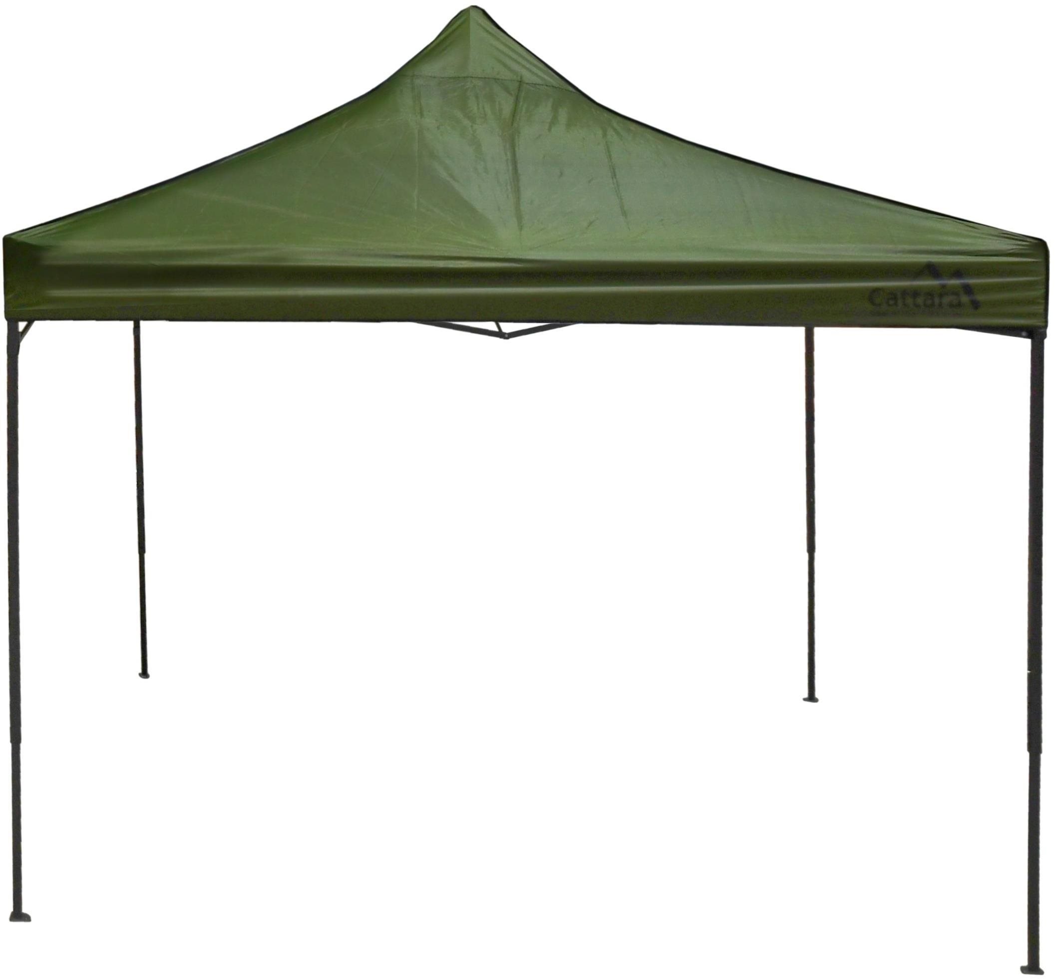 CATTARA Party tent scissor 3x3m green WATERPROOF