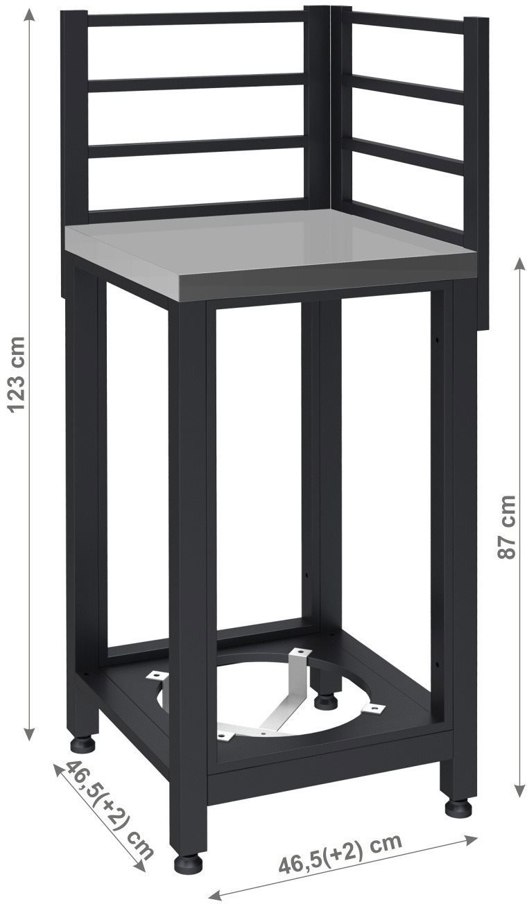CATTARA Corner module TORINO 3 for outdoor kitchen 47x47x123cm