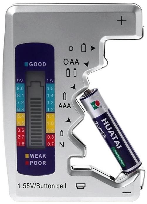 Front view of the APT battery tester