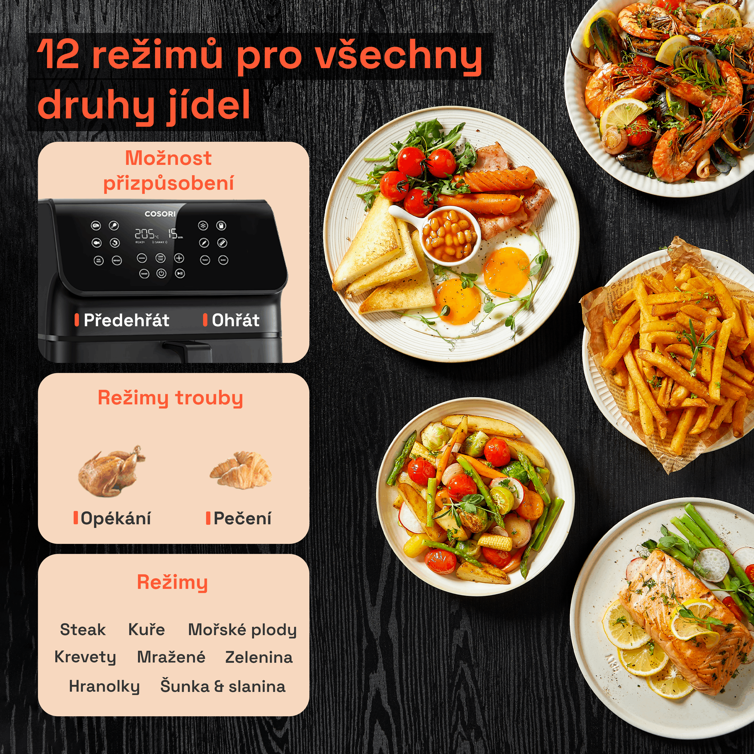 Cosori P651 Premium II 6,2 l hot air fryer