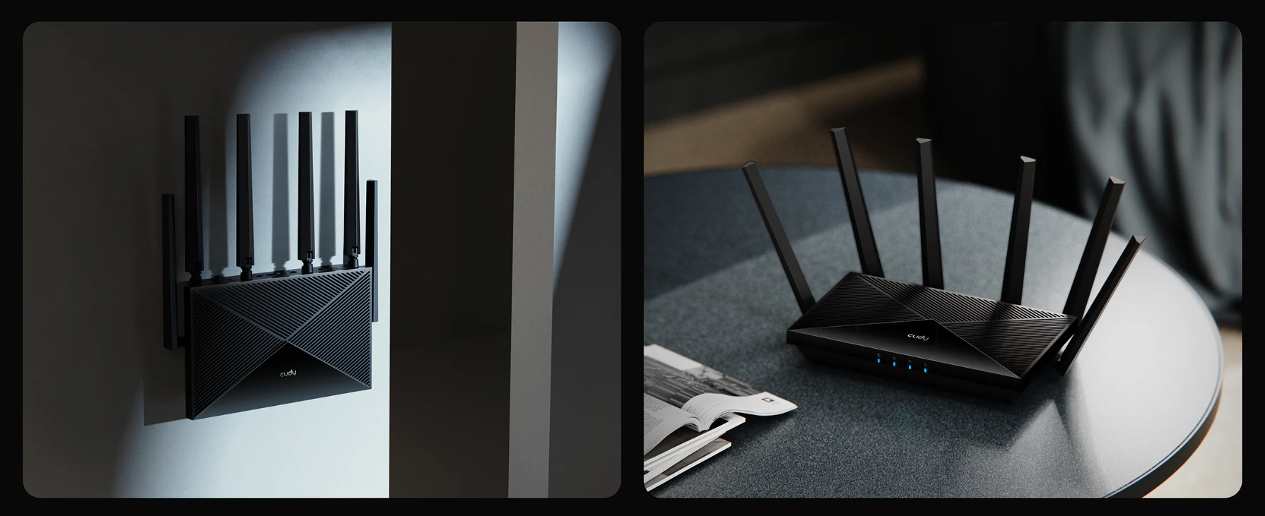 WiFi-Router CUDY BE11000 2.5 G Tri-Band Wi-Fi 7 Mesh Router