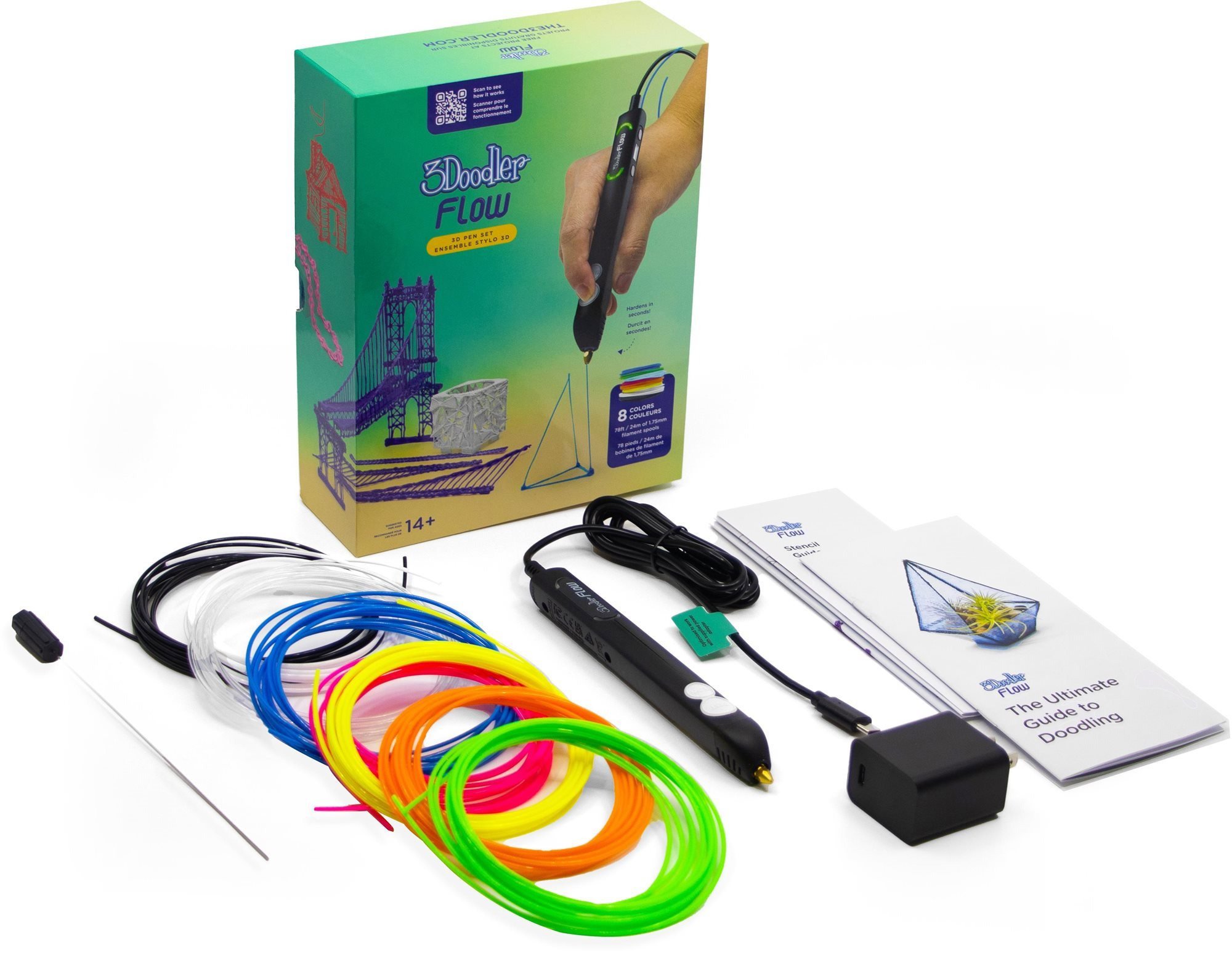 3Doodler 3D pero FLOW
