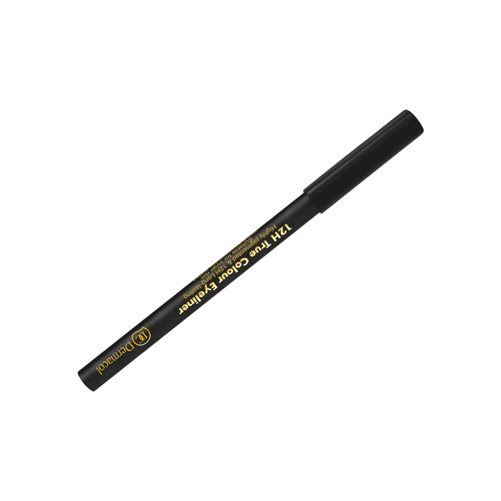 DERMACOL 12H True Colour Eyeliner No.08 Black 2 g