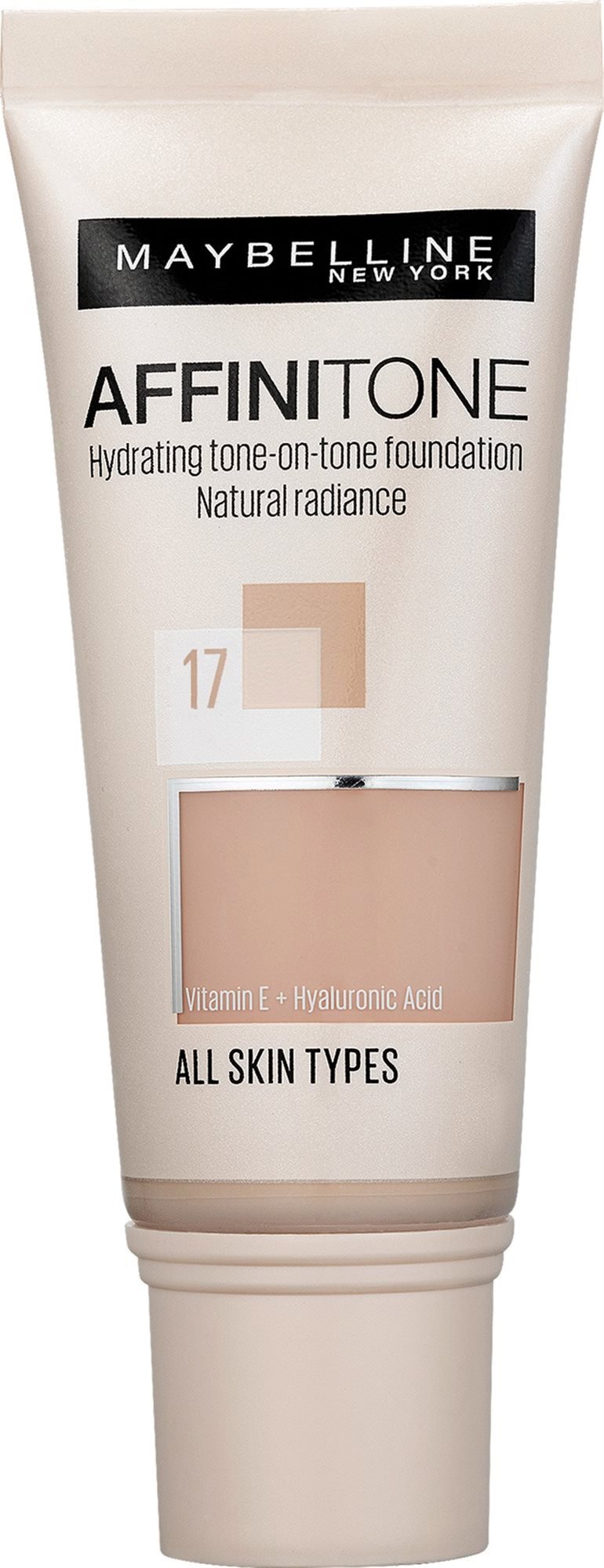 Make-up MAYBELLINE NEW YORK Affinitone Foundation 17 Rose Beige 30 ml