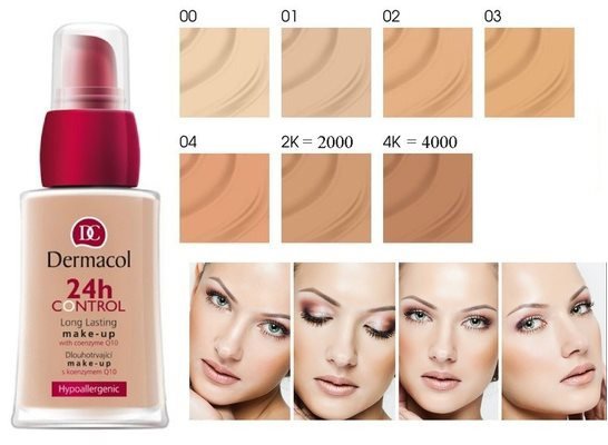 DERMACOL 24H Control Make-Up No.80 30 ml