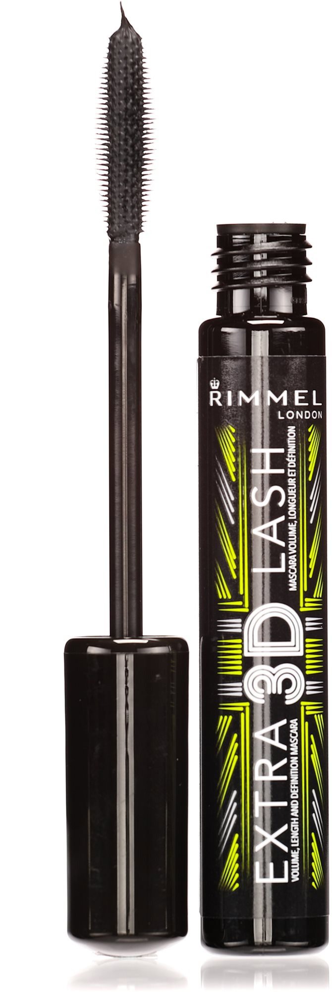Řasenka RIMMEL LONDON Extra 3D Lash Mascara 101 Black 8 ml