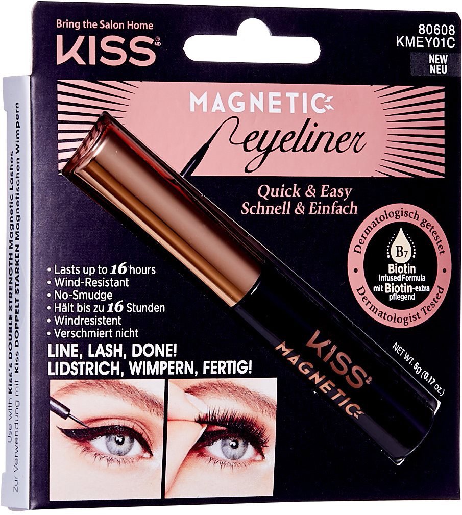 Aplikátor KISS Magnetic Eyeliner - 01