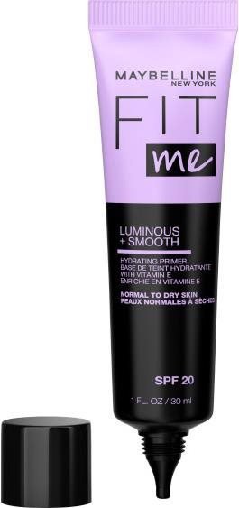Báze MAYBELLINE NEW YORK Luminous and Smooth rozjasní pleť a dokonale ji připraví na nanesení make-upu Vhodná pro normální až suchou pleť Je obohacena o vitamín E a další pečující složky Vaše pleť bude hladší, vyrovnaná, hydratovaná a zářivá Báze Luminous and Smooth nabízí navíc ochranu SPF 20 Prodlužuje výdrž make-upu