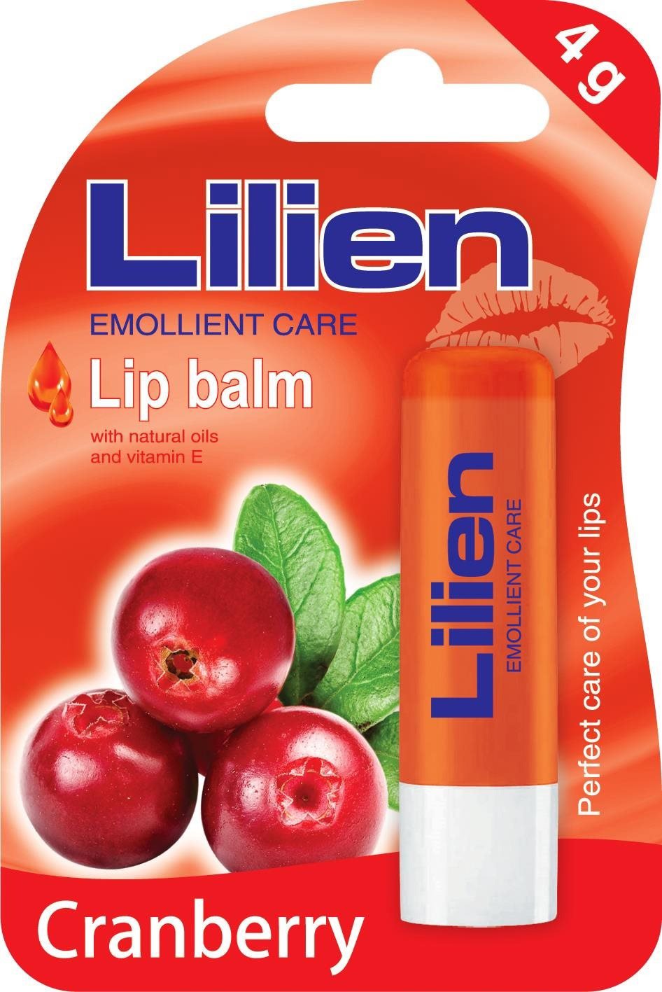Balzám na rty LILIEN Cranberry 4 g