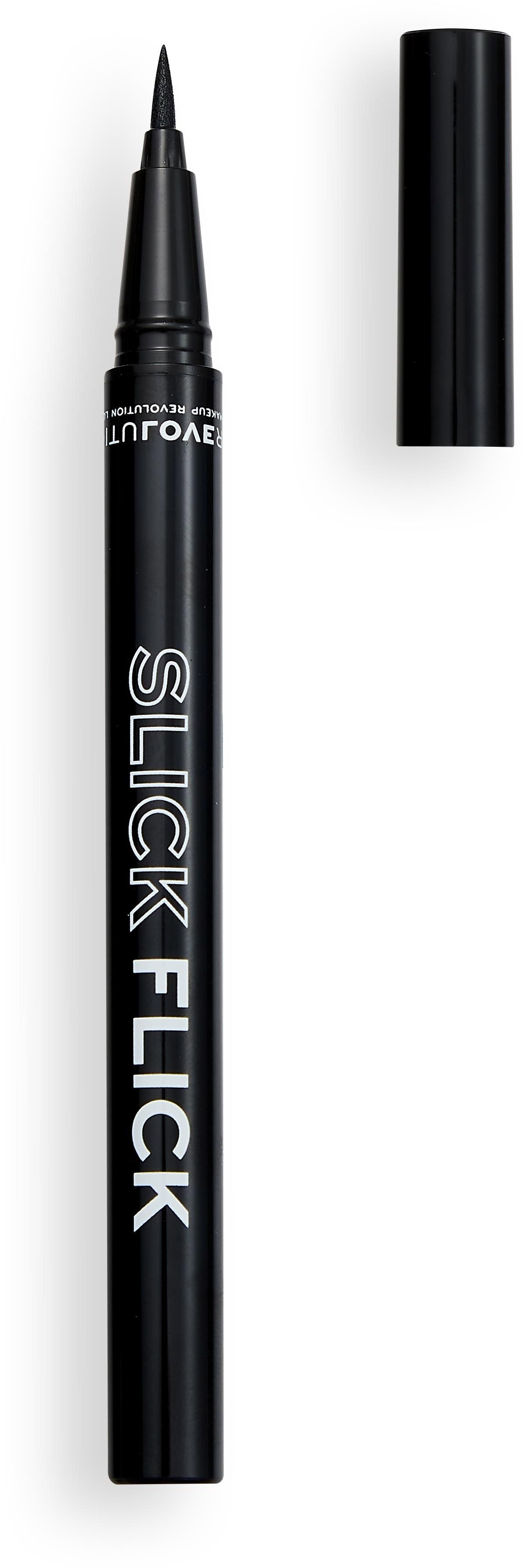 Oční linky REVOLUTION Relove Slick Flick Black 0,70 g