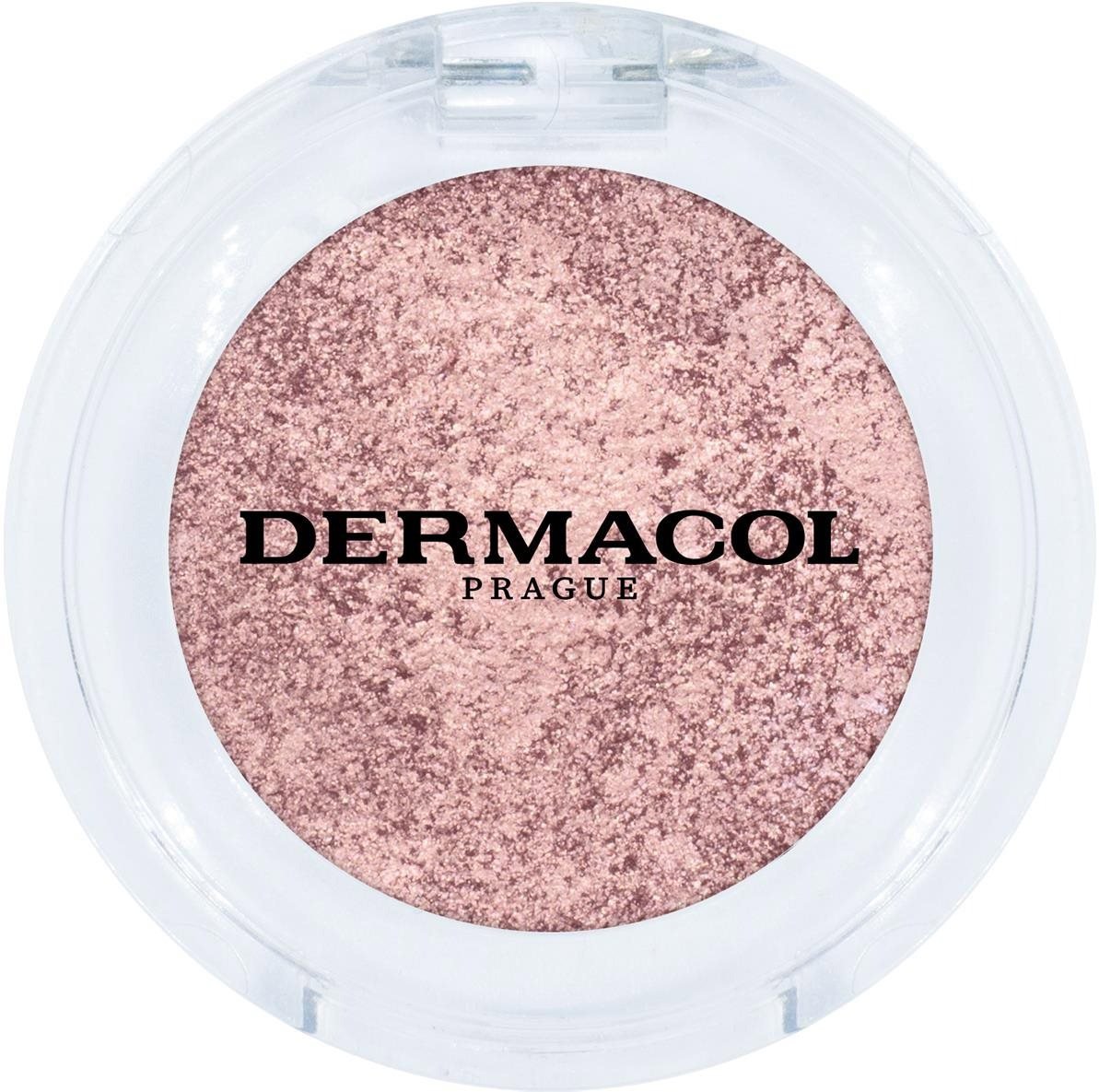 Oční stíny DERMACOL Mono eyeshadows 3D metal Creme Brulée nr.06 2 g