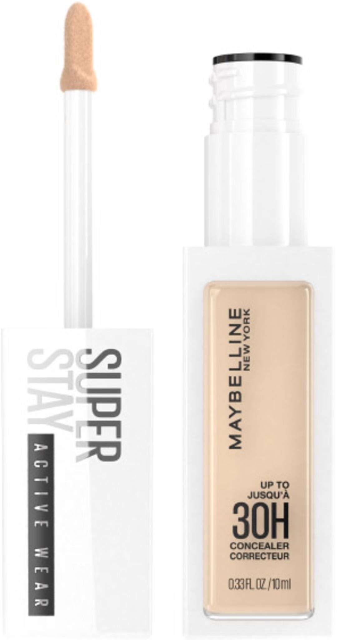Korektor MAYBELLINE NEW YORK SuperStay Active Wear 15 Light concealer 10 ml
